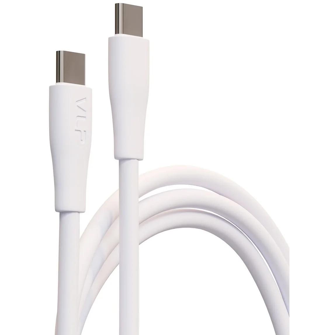 Адаптер VLP Lite Charge Mini USB-C 25W с кабелем USB-C 1m (White)