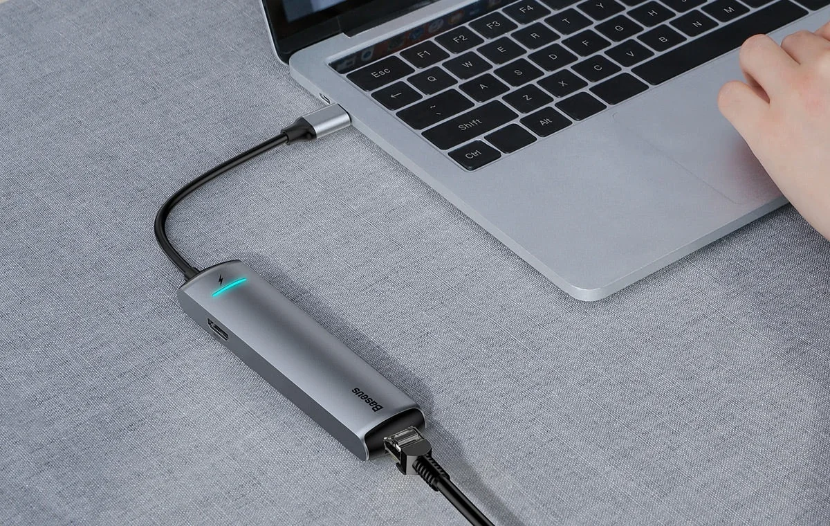 Переходник для MacBook Baseus Mechanical eye HUB