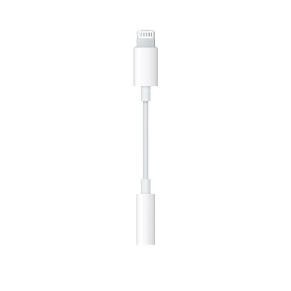 Переходник Lightning - 3.5mm Original (White)