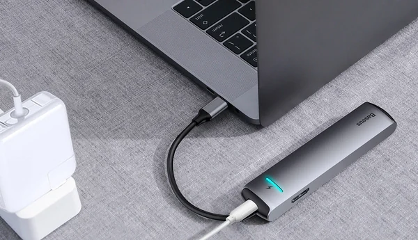 Переходник для MacBook Baseus Mechanical eye HUB