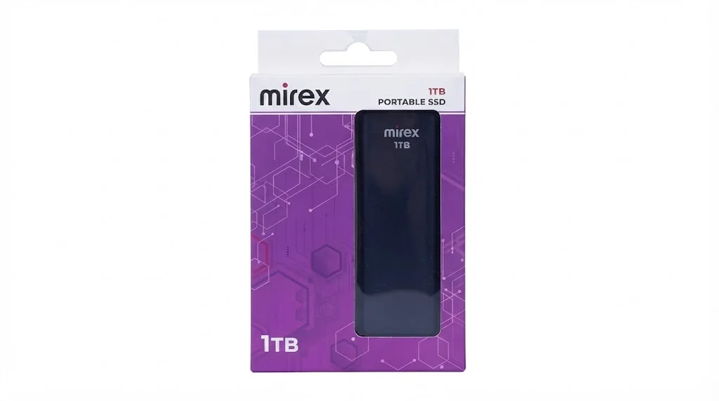 Внешний SSD Mirex Data Master 1TB USB 3.1 Type-C, (чёрный)
