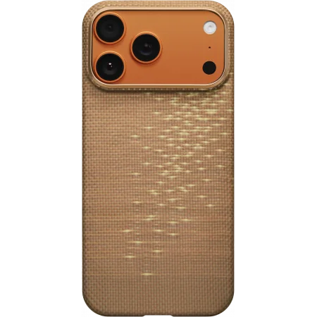 Чехол PITAKA Glints of Gold Ultra-Slim Case iPhone 17 Pro Max (Golden Glint)