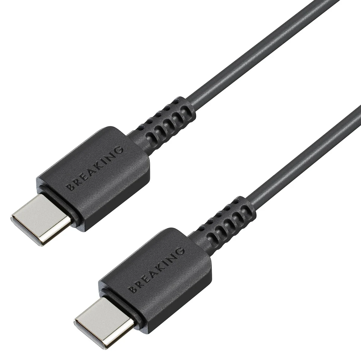 Кабель Breaking Classic USB-C - UCB-C 60W, 1m, черный