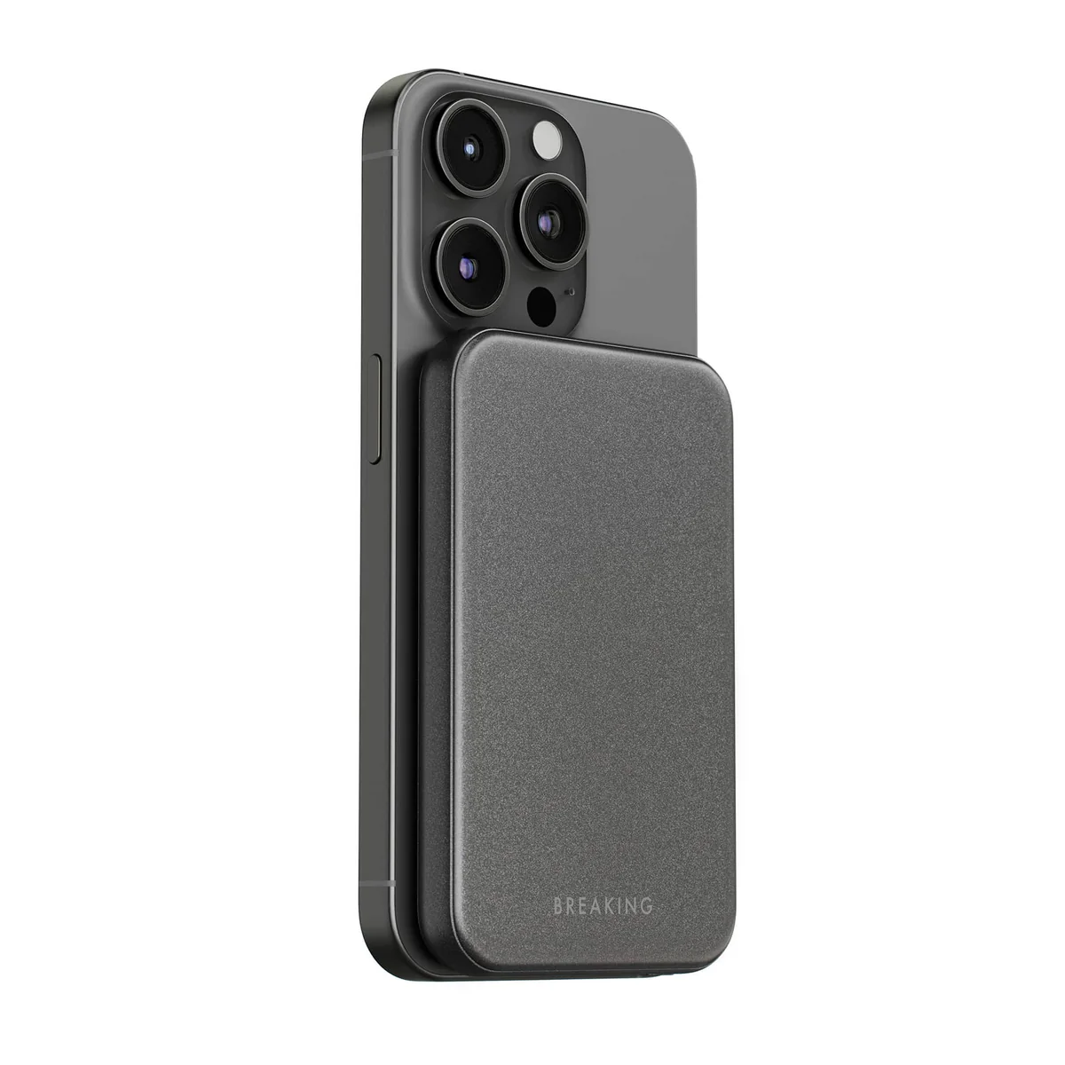 Внешний аккумулятор Breaking P219 Magsafe 20W 5000 mAh (Черный)