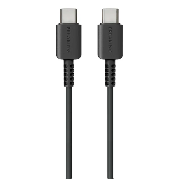 Кабель Breaking Classic USB-C - UCB-C 60W, 1m, черный