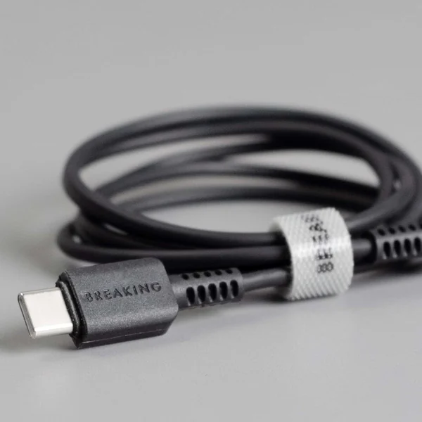 Кабель Breaking Classic USB-C - UCB-C 60W, 1m, черный