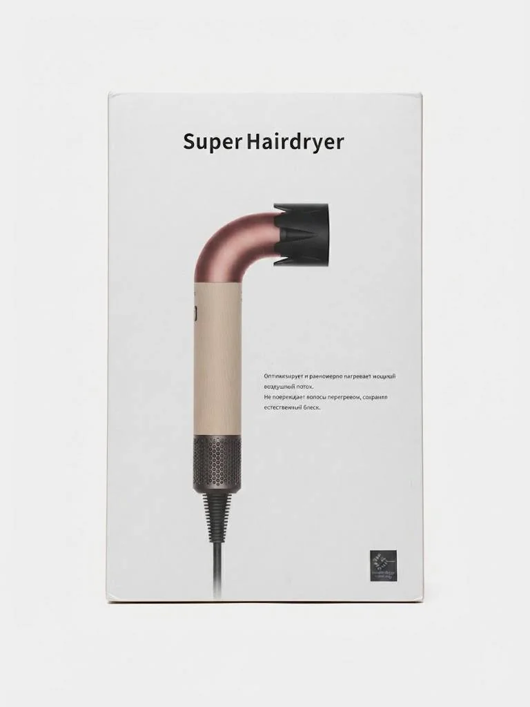 Фен HairDryer HD18, розовый