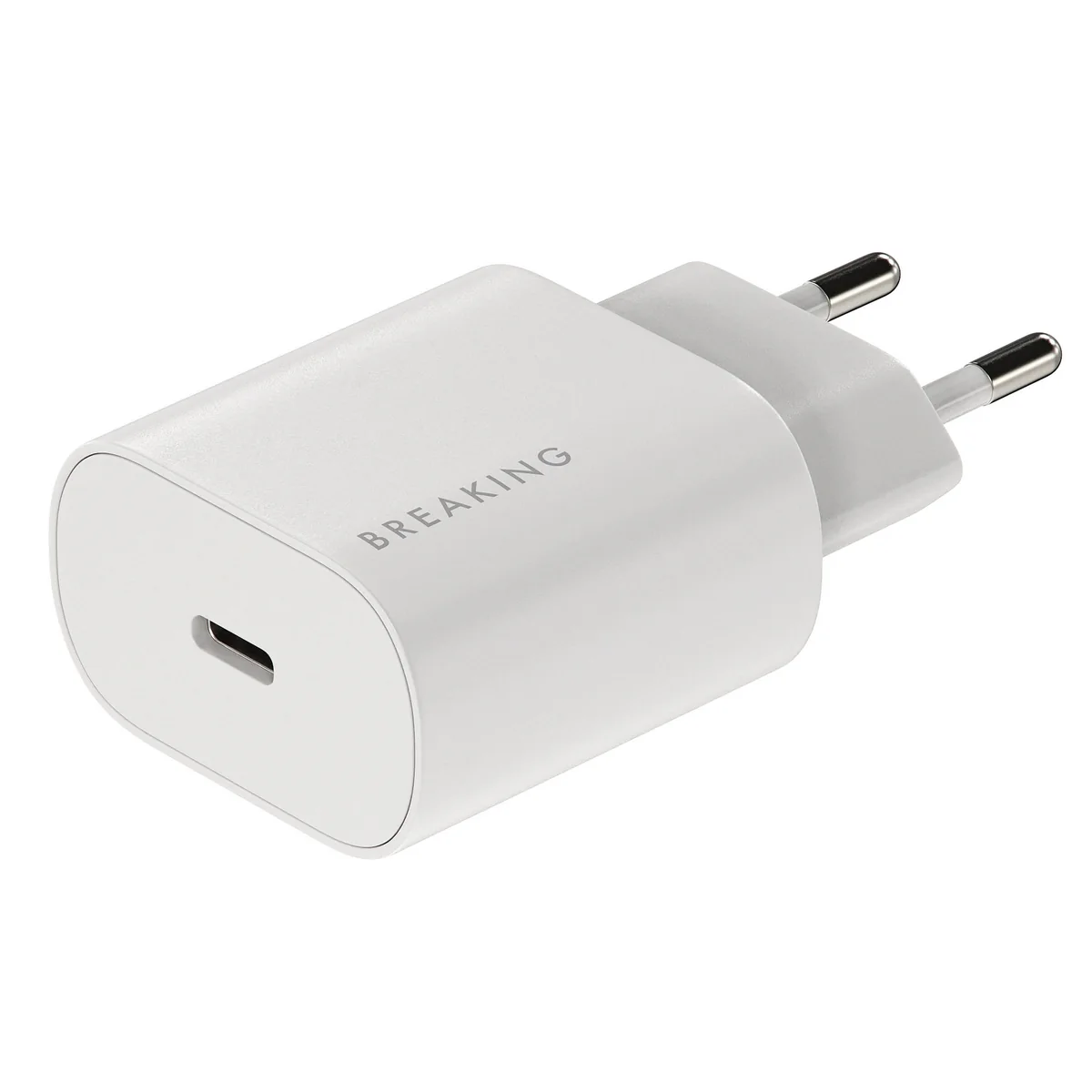 Адаптер Breaking WC14 USB-C 25W (White)