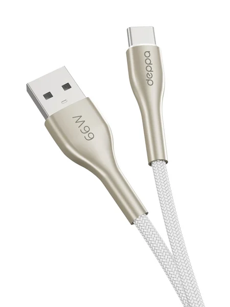 Кабель Deppa Apollo USB-A - USB-C 66W (1m)