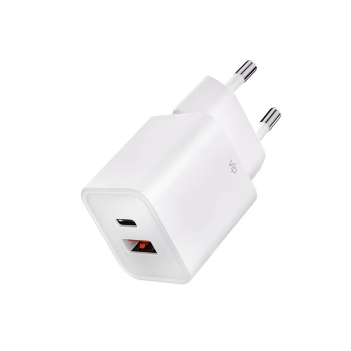 Адаптер VLP G-Charge USB-A + USB-C 30W (White)