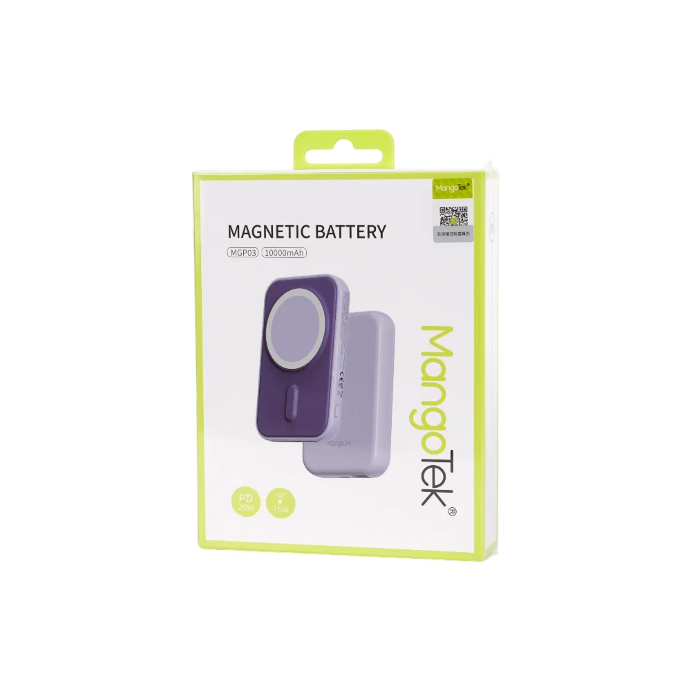 Внешний аккумулятор MangoTek MagSafe MGP03 10000mAh (Purple)