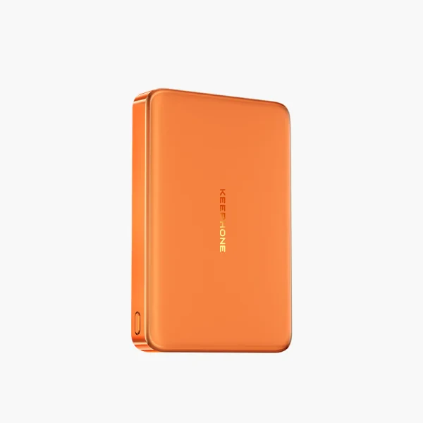 Внешний аккумулятор Keephone Ultra Slim Shanks MagSafe Qi2 10000mAh 25W (Cosmic Orange)