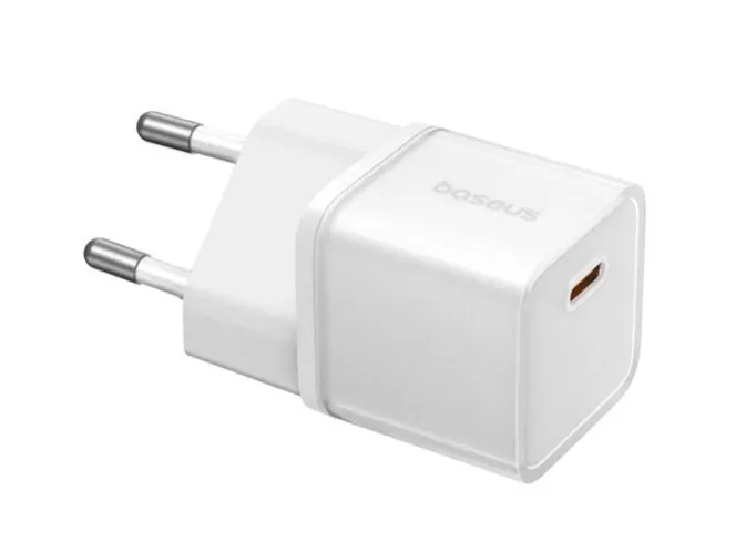 Адаптер Baseus GaN5 USB-C 20W (White)