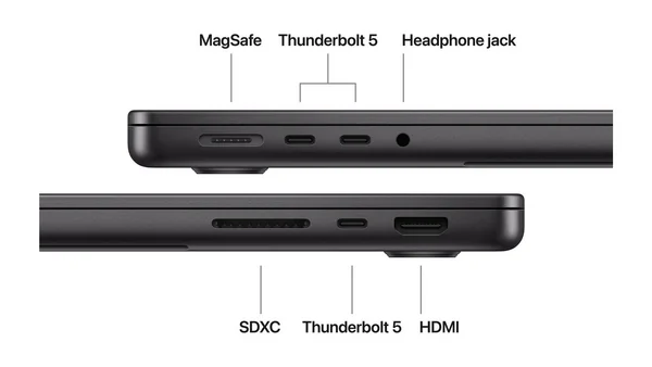 MacBook Pro 14 (M5) 16/512GB Space Black