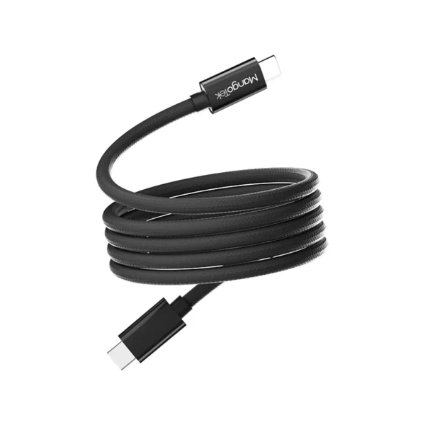 Кабель магнитный MangoTek MGCC14 USB-C - USB-C 240W 1м (Black)