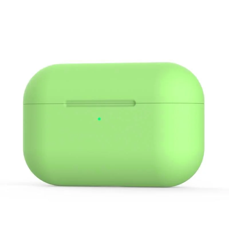 Silicone case for AirPods Pro 3 зеленый