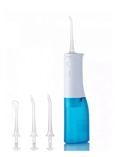Портативный ирригатор Xiaomi Soocas W3 Pro Portable Electric Oral Irrigator 4 насадки Blue CN