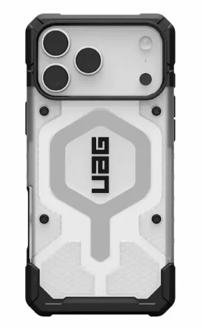Чехол с поддержкой MAGSAFE Uag Pathfinder Clear для iPhone 17 Pro Max 6.9, цвет прозрачный (iCe)
