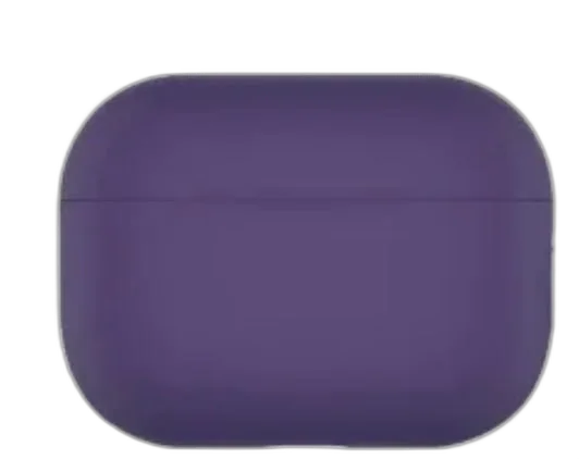Пластиковый чехол для AirPods 4 фиолетовый