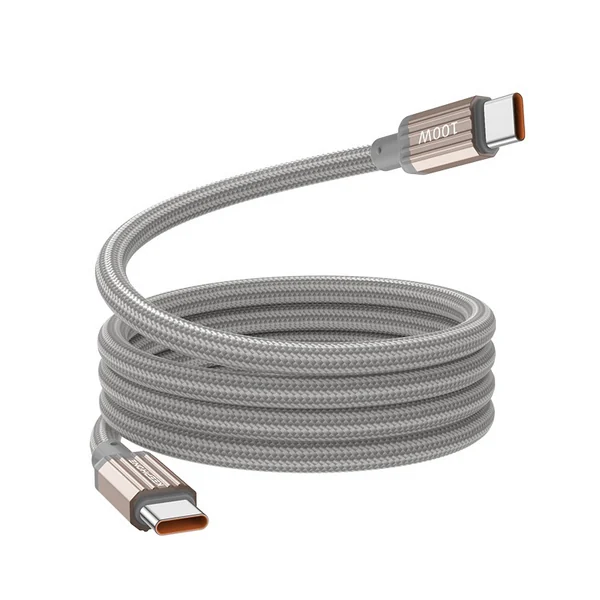 Кабель магнитный Keephone Magcoil 100W USB-C - USB-C 1м (Titan)