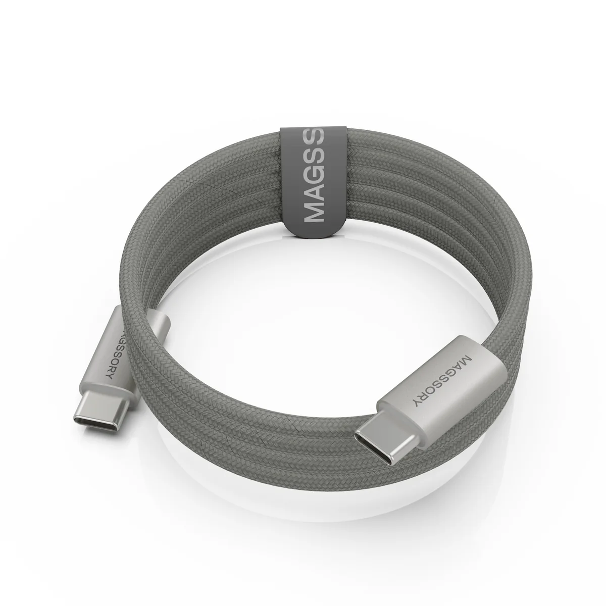 Кабель Magssory Line C 60W 2.4m USB-C Cable (титан)