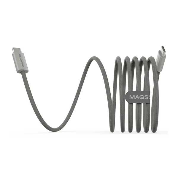 Кабель Magssory Line C 60W 2.4m USB-C Cable (титан)