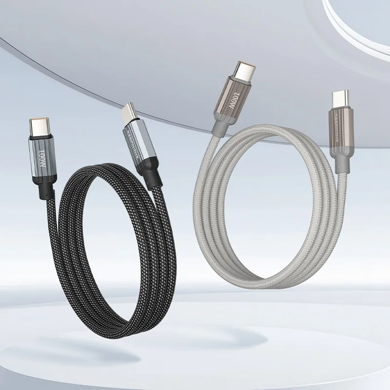 Кабель магнитный Keephone Magcoil 100W USB-C - USB-C 1м (Titan)