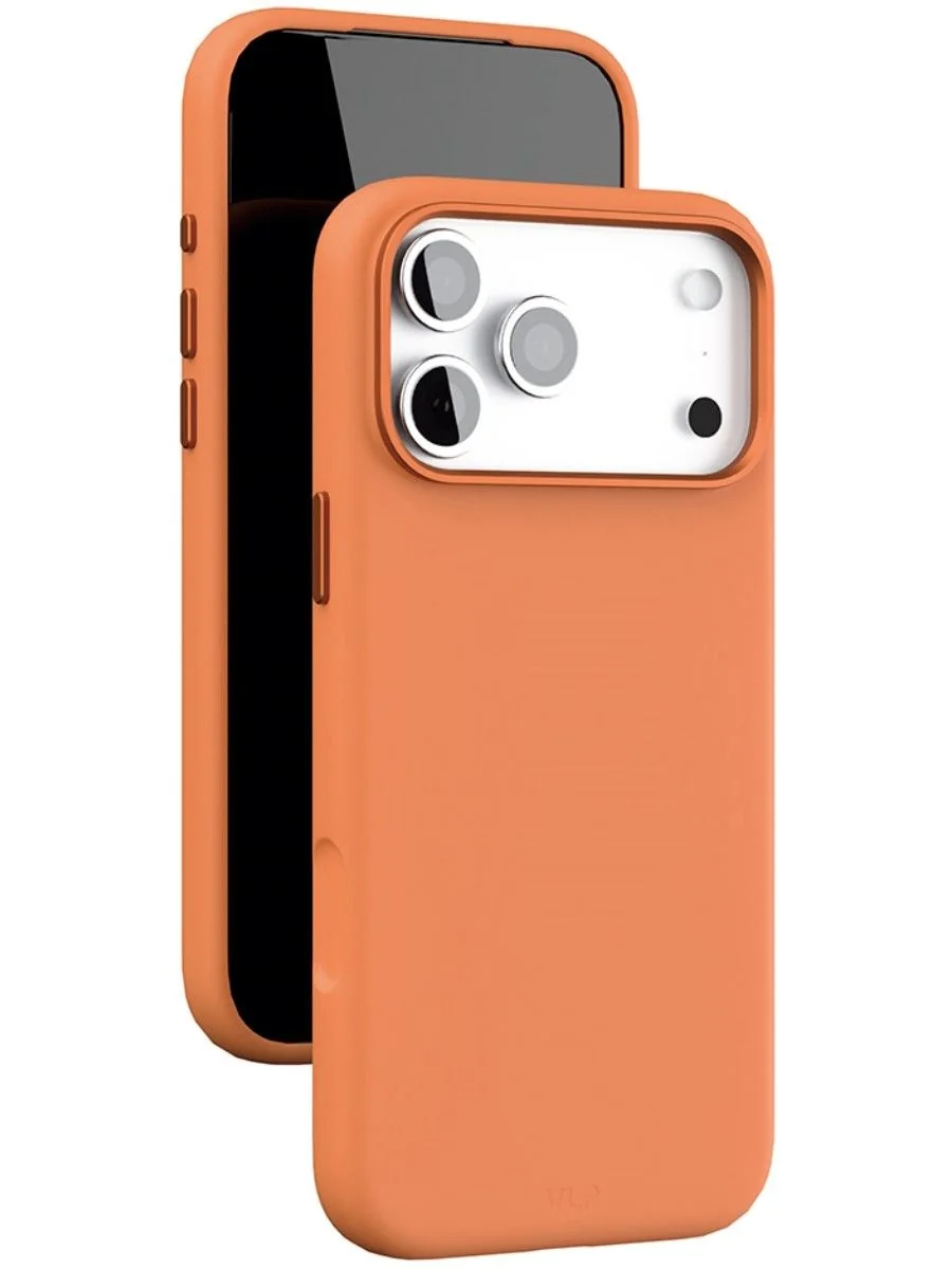 Накладка силиконовая Li Case L07 для iPhone 17 Pro Max (Orange)