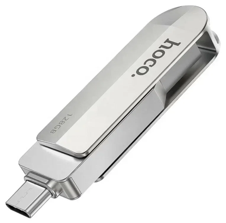 Флеш-карта USB-C Hoco 2 в 1 128GB