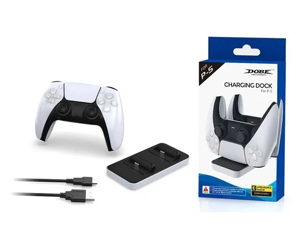 Зарядная станция для 2-x геймпадов PS5 Dual Sense Charging Dock TP5-0591