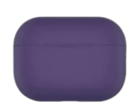 Пластиковый чехол для AirPods 2 фиолетовый
