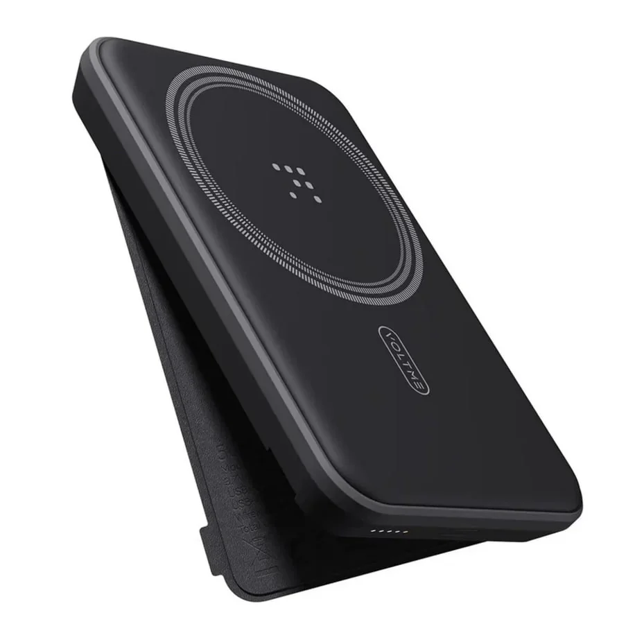 Внешний аккумулятор VOLTME MagPak 5K 5000мАч 15 W Вт MagSafe USB Type-C Черный