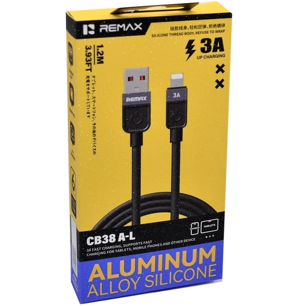 Кабель Remax USB-A - Lightning  CB-38 1.2m 3A
