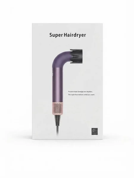 Фен HairDryer HD18, фиолетовый