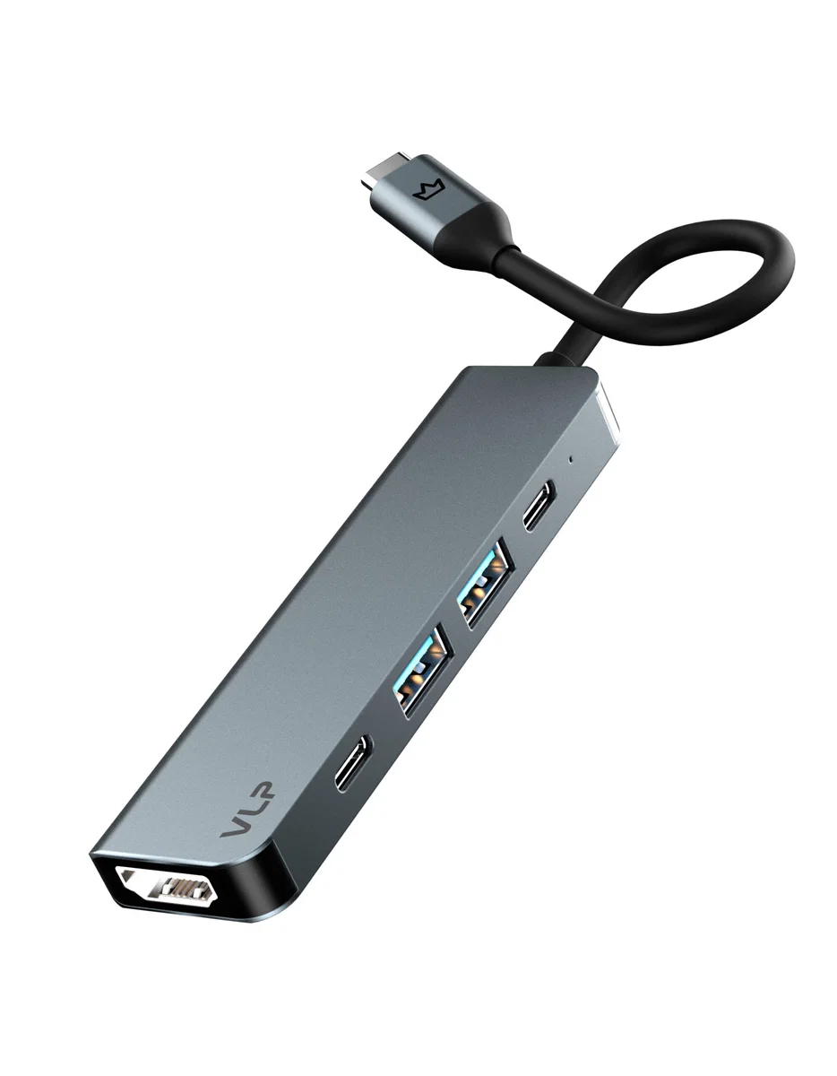 Переходник VLP USB-C Multiport Hub 5 в 1