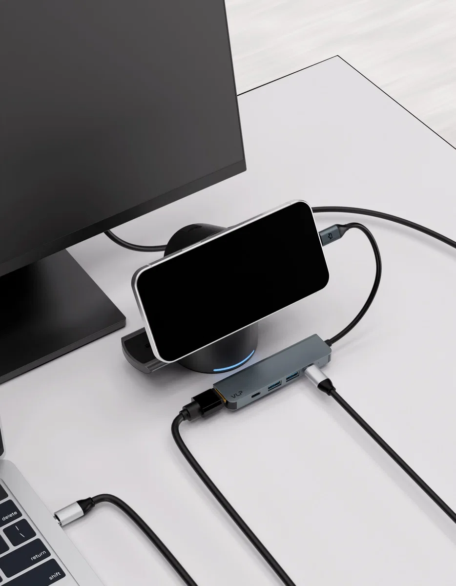 Переходник VLP USB-C Multiport Hub 5 в 1
