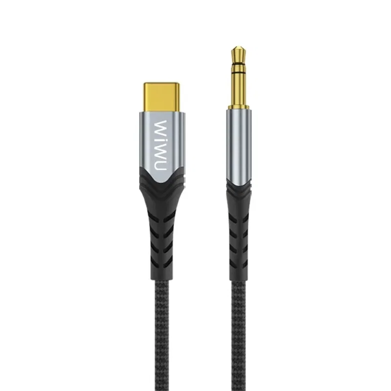 Кабель AUX Wiwu USB-C - 3.5mm (Black)