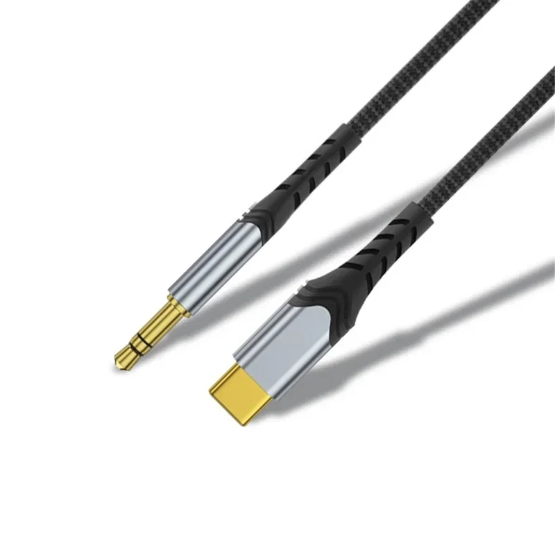 Кабель AUX Wiwu USB-C - 3.5mm (Black)