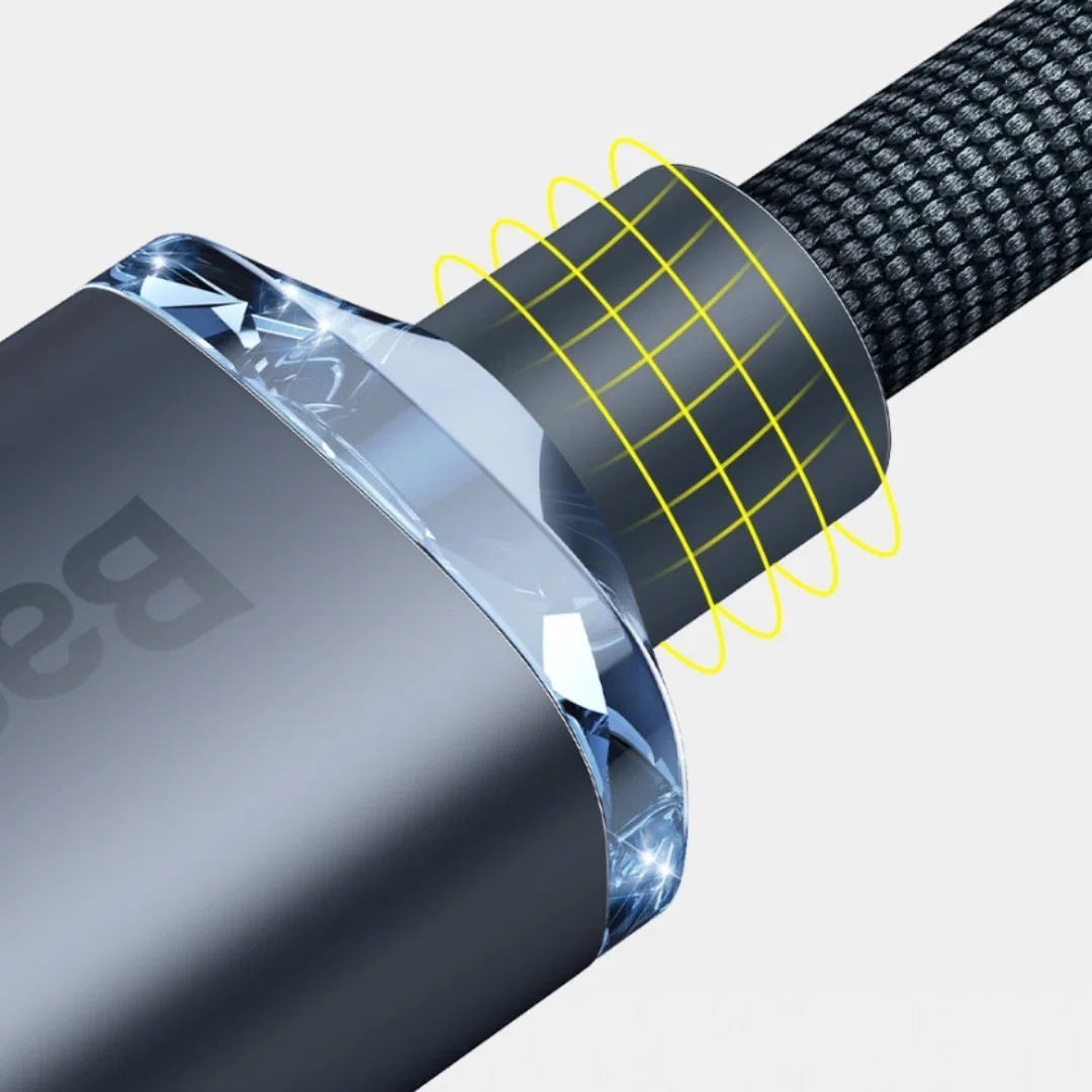 Кабель Baseus Crystal USB-C - Lightning (1m)