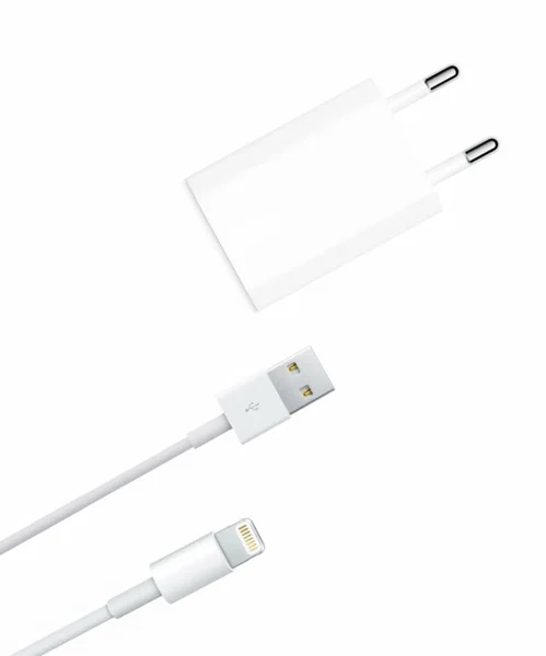 Адаптер USB-A с кабелем Lightning 1m (White)