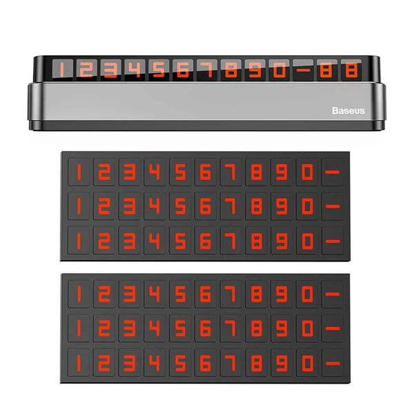 Парковочная карта Baseus Moonlight Box (Gray)