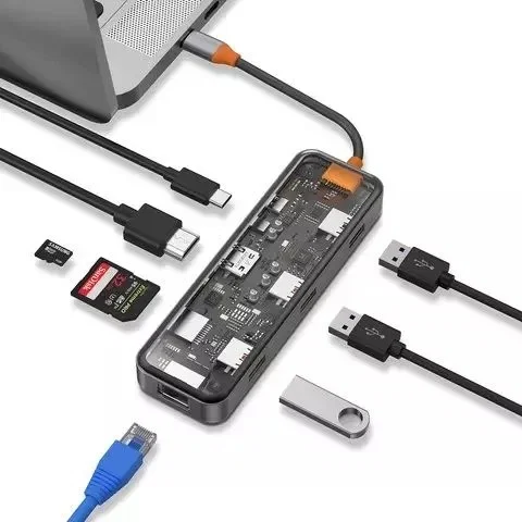 Адаптер HUB WIWU Cyber 7in1