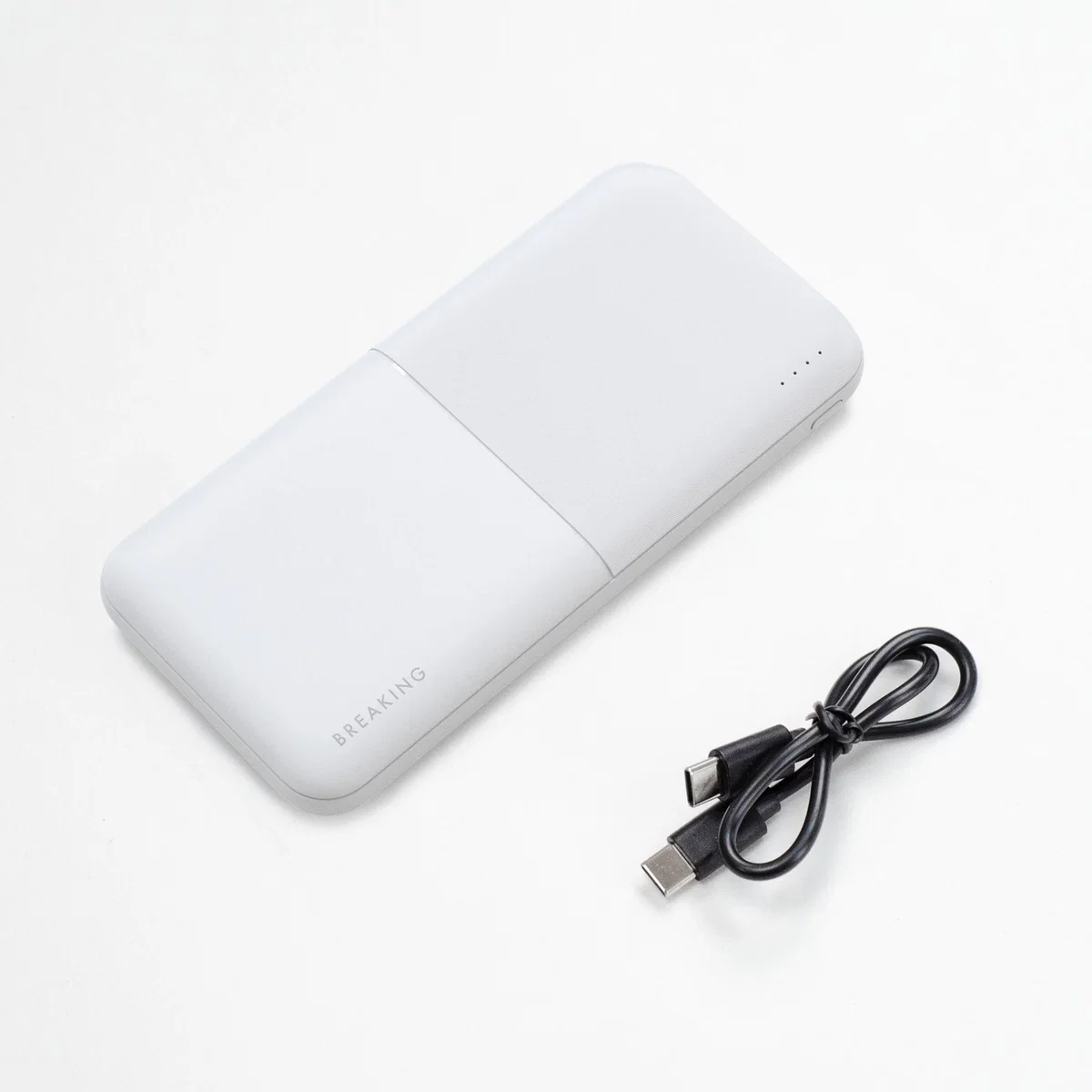 Внешний аккумулятор Breaking P201 20W 10000 mAh (Белый)