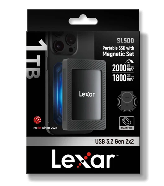Внешний SSD диск Lexar magnetic set 1TB