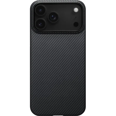 Чехол Kwi-Ni с MagSafe для iPhone 17 Pro / 18 Pro под карбон черный
