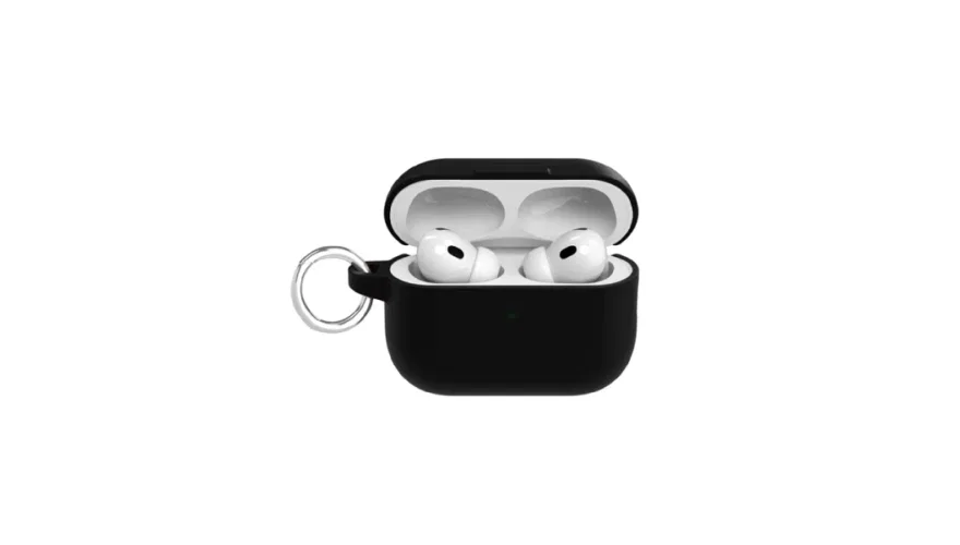Чехол защитный VLP Satin Case для AirPods Pro 3, черный