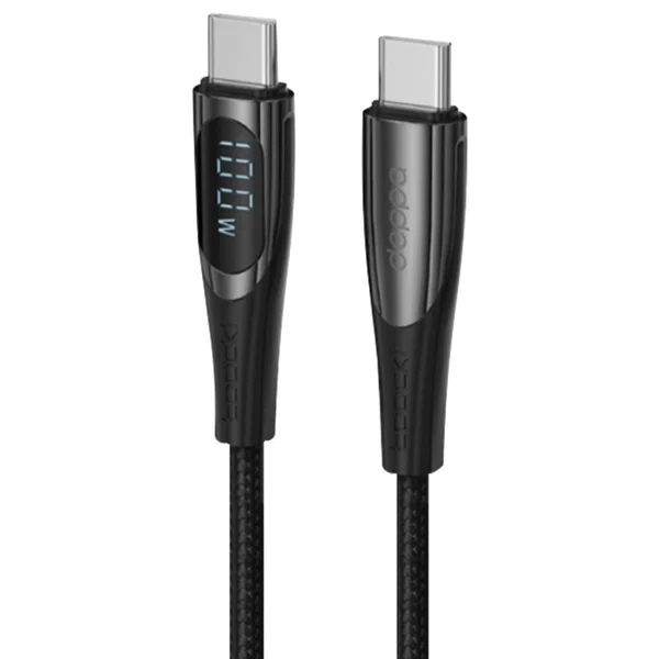 Кабель Deppa USB-C - USB-C 100W (1.5m)