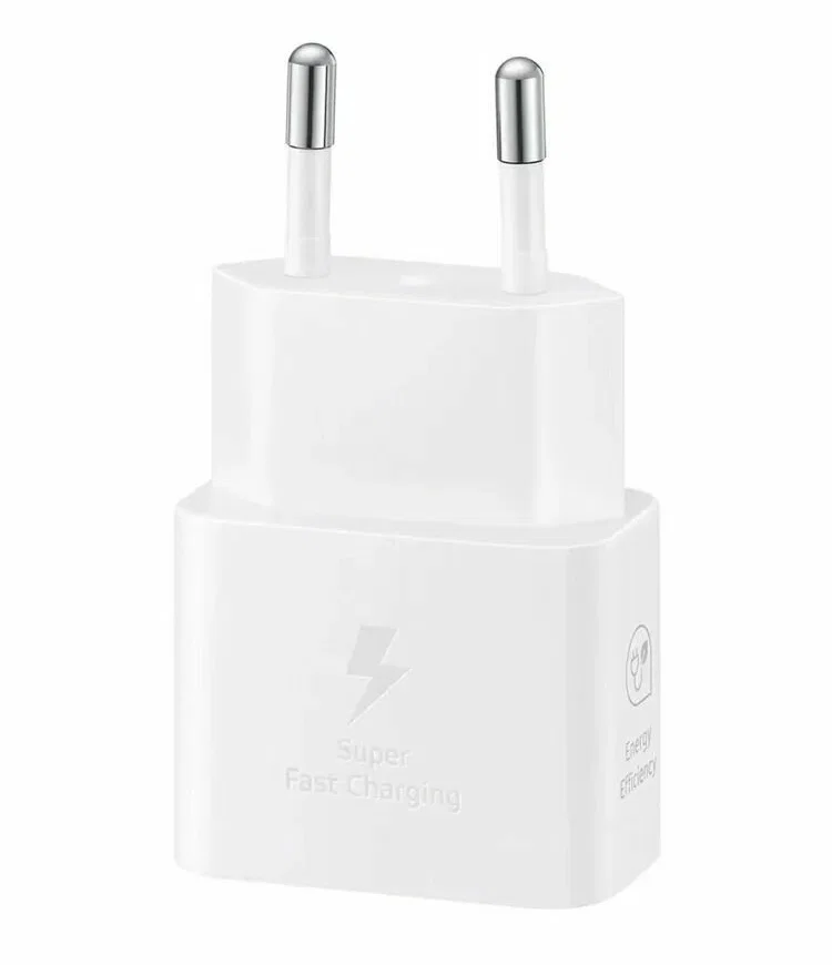 Адаптер Samsung USB-C 25W с кабелем USB-C 1m (White)