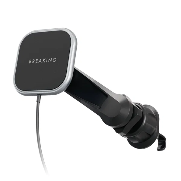 Автомобильный держатель Breaking C2 MagSafe с беспроводной зарядкой (Graphite)