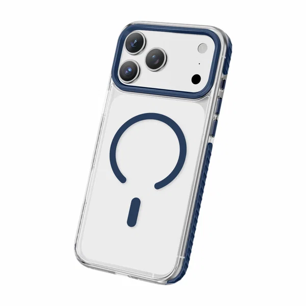 Защитный чехол Keephone ShockStar с Magsafe для 17 Pro / 18 Pro (Синий)